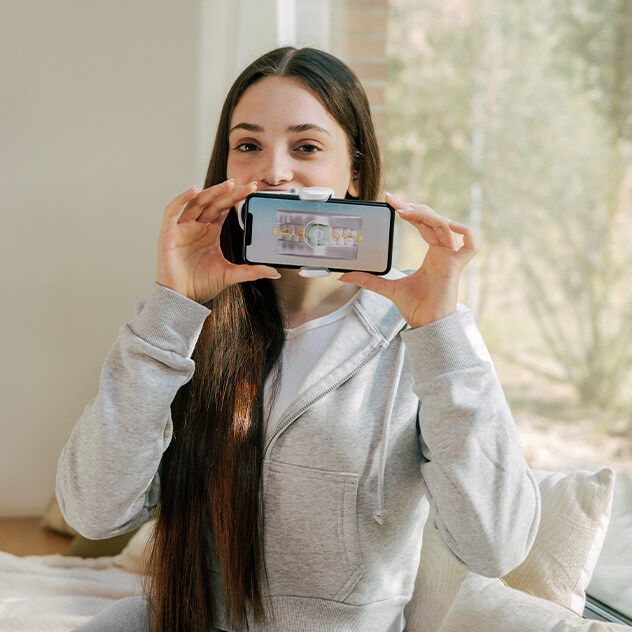 We can monitor your treatment from the comfort of home